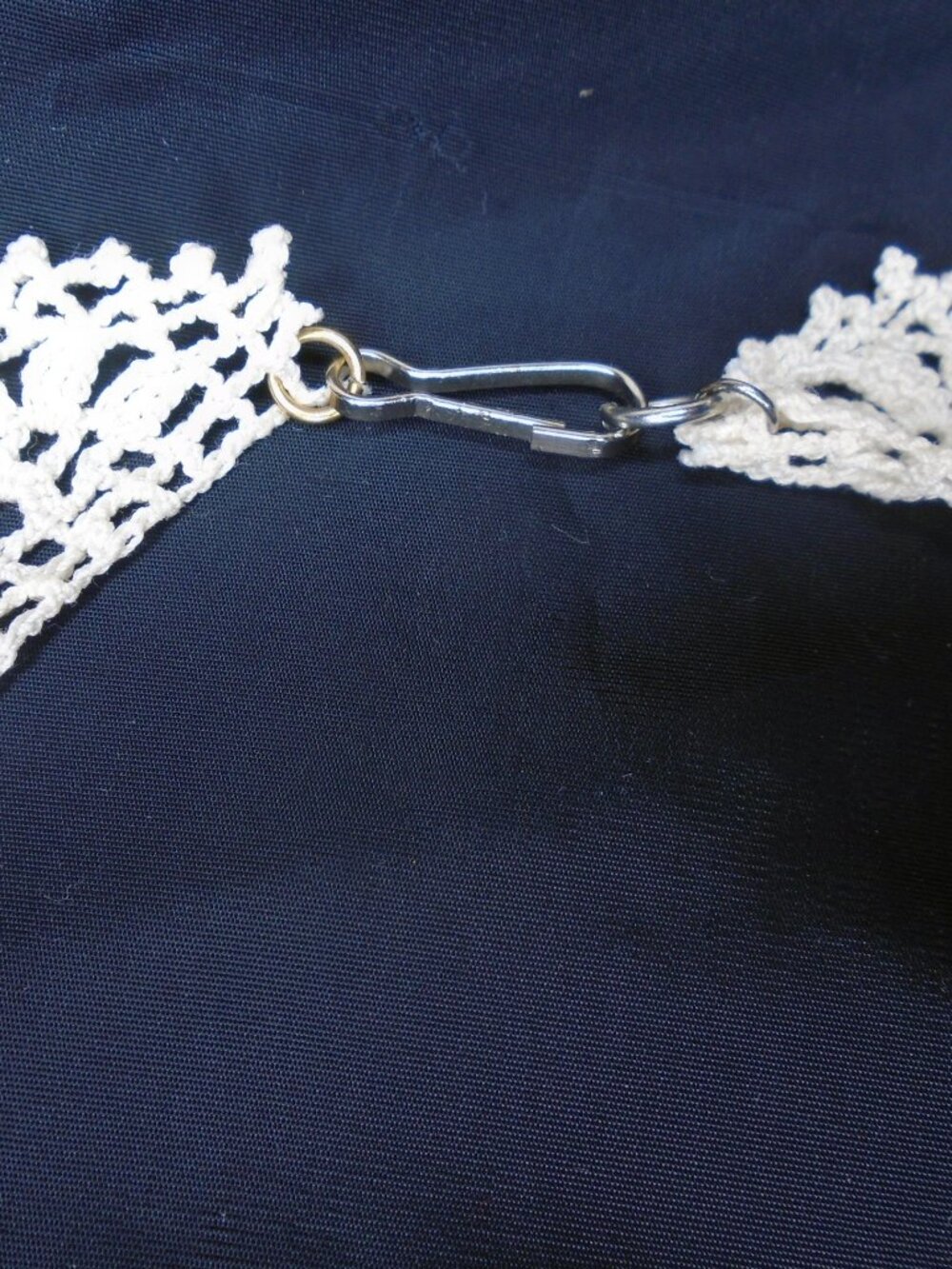 Crochet Lace Choker with Dragonfly Pendant - Picture 6 of 8